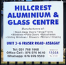 Hillcrest Aluminium & Glass logo